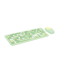 Wireless keyboard + mouse set MOFII 666 2.4G (Green)