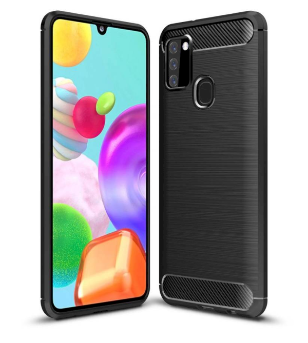 Fusion Trust Back Case Силиконовый чехол для Samsung A217 Galaxy A21s Черный