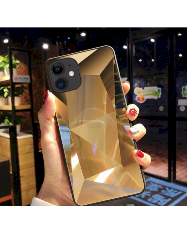 Fusion Diamond Stone Back Case Силиконовый чехол для Apple iPhone 7 / 8 / SE 2020 Золотой