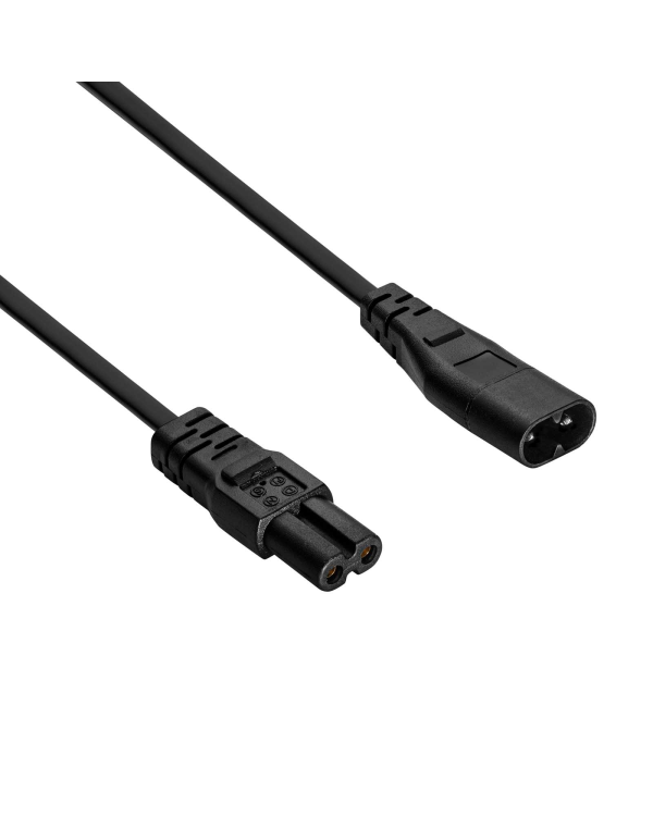 Кабель питания Akyga AK-RD-08A Удлинитель Eight CCA IEC C7 | IEC C8 1,5 м