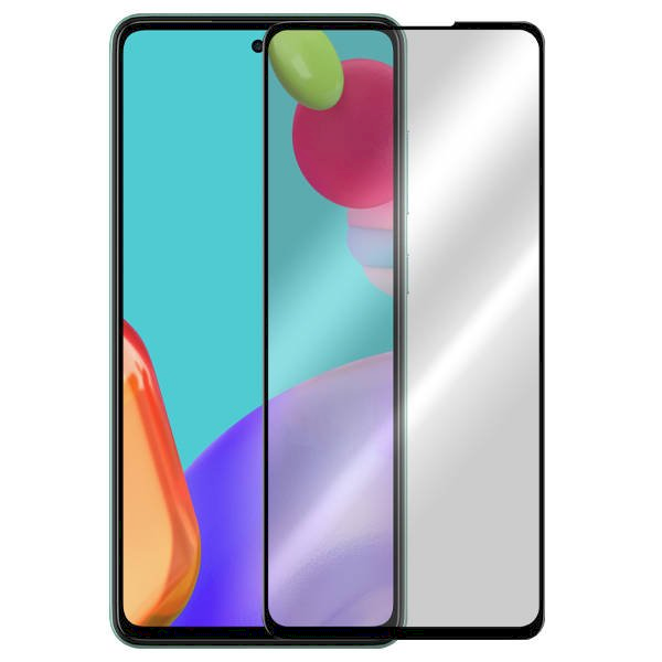Fusion 5D защитное стекло для экрана Samsung A725 / A726 Galaxy A72 / A72 5G черное
