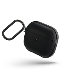 UNIQ etui Valencia AirPods 3 czarny|midnight black Antimicrobial