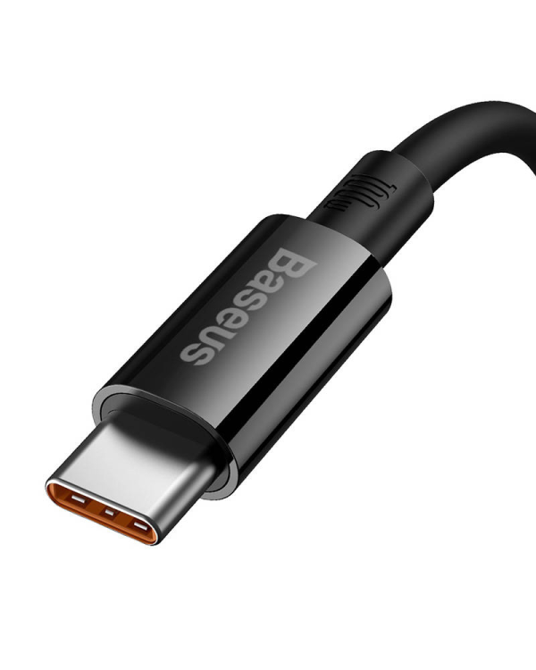 Кабель USB do USB-C Baseus Superior100W 1м (черный)