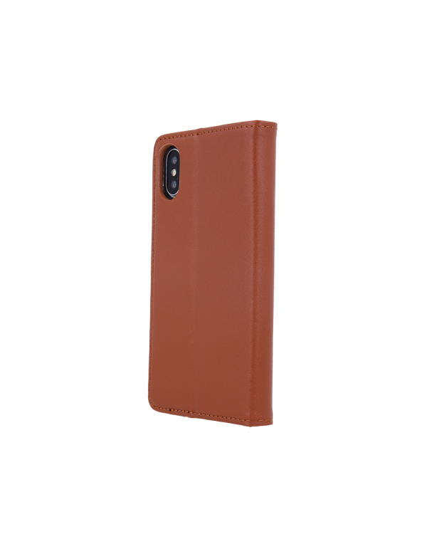 Fusion Genuine Leather книжка чехол для Xiaomi Redmi 12C коричневый