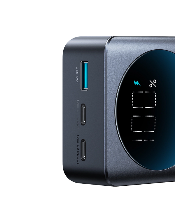 Дополнительное изображение книги «Joyroom 30000mAh 65W power bank с цифровым дисплеем (JR-PBF05) - черный»