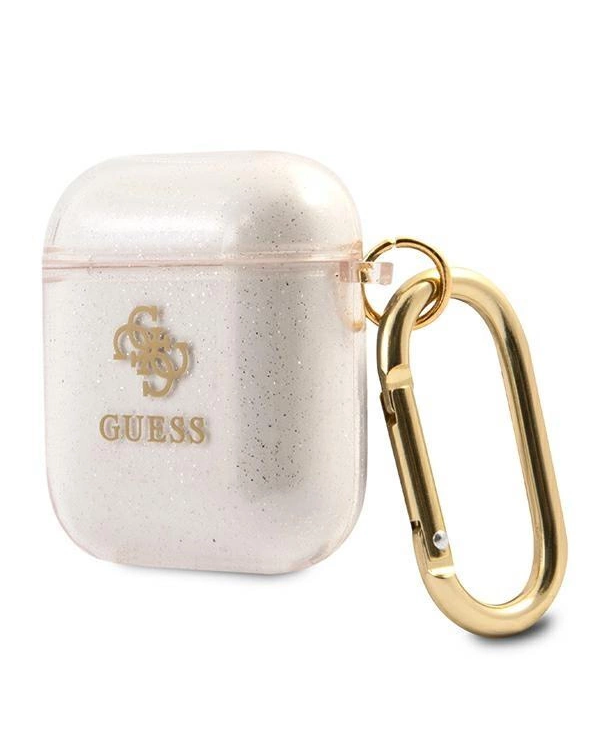 Guess GUA2UCG4GD AirPods cover gold|gold Glitter Collection