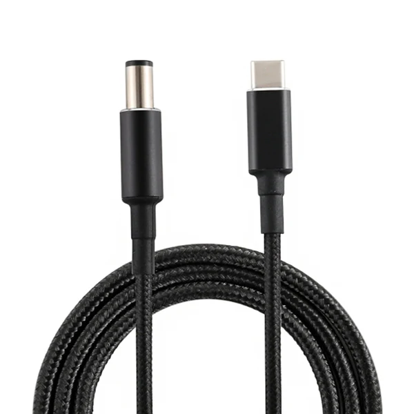 Кабель для зарядки ноутбука Fusion USB-C для HP 7.4 x 5.0 мм | 18,5 В-20 В | 100 Вт | 1,8m