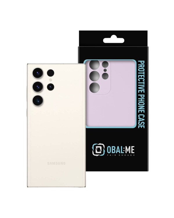 OBAL:ME Матовый TPU чехол для Samsung Galaxy S23 Ultra | фиолетовый