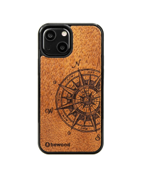 Wooden case for iPhone 13 Mini Bewood Traveler Merbau