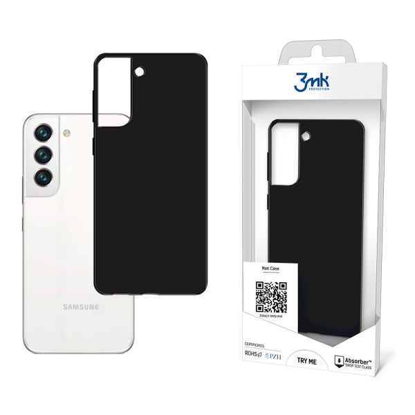 Обложка книги «Samsung Galaxy S22 - 3mk Matt Case black»