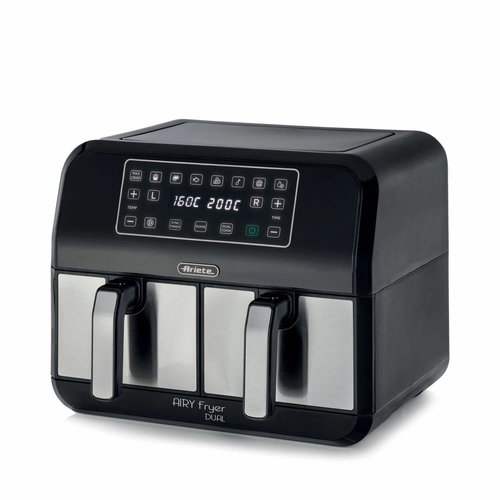 Обложка книги «Ariete Airy Fryer Dual Metal A4624 Black|Silver»