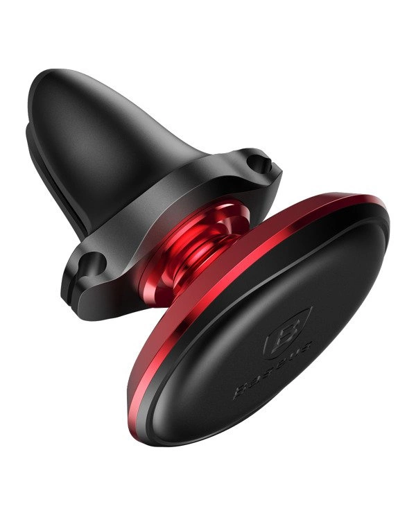Baseus C40141201913-00 magnetic car holder for air vent - black and red
