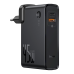 Baseus GaN fast wall charger PPS 45 W USB / USB Typ C Quick Charge 3.0 Power Delivery (gallium nitride) + USB Type C 1 m cable black (PPNLD-C01)