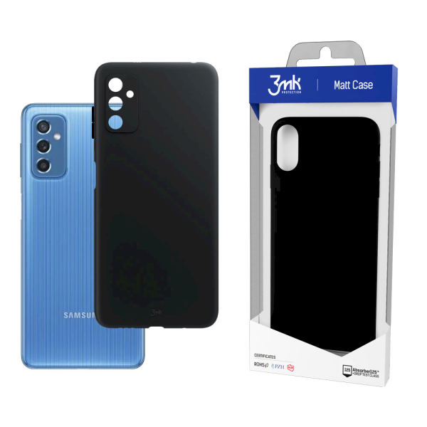 Обложка книги «Samsung Galaxy M52 5G - 3mk Matt Case black»