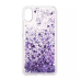 Fusion Fun Liquid Back Case Прочный Силиконовый чехол для Apple iPhone X / XS Прозрачный - Фиолетовый