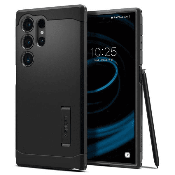 Обложка книги «Spigen Tough Armor Sam S24 Ultra S928 czarny|black ACS07300»