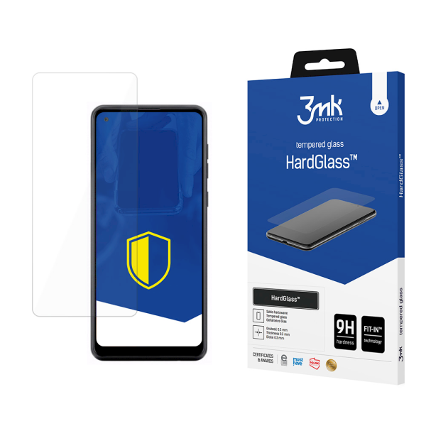 Обложка книги «Samsung Galaxy A21s - 3mk HardGlass™ screen protector»