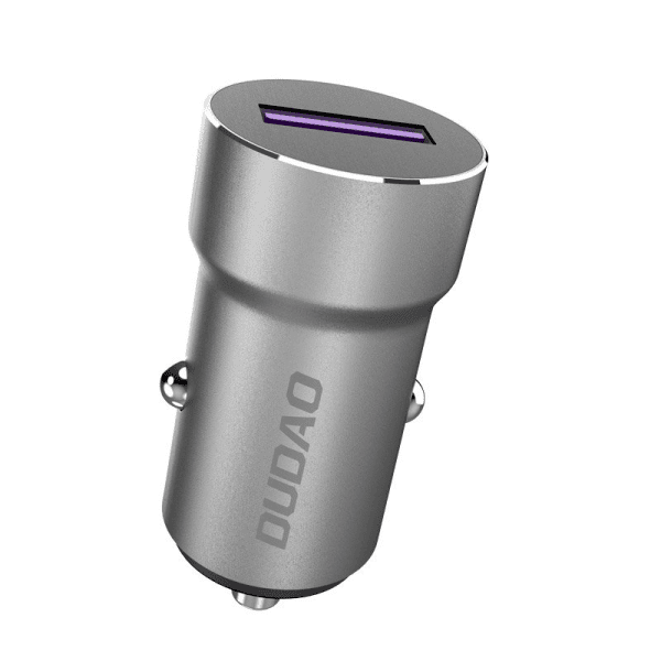 Dudao автозарядка 2 x USB / 3.1A / QC 3.0 / VOOC / 22.5W черная