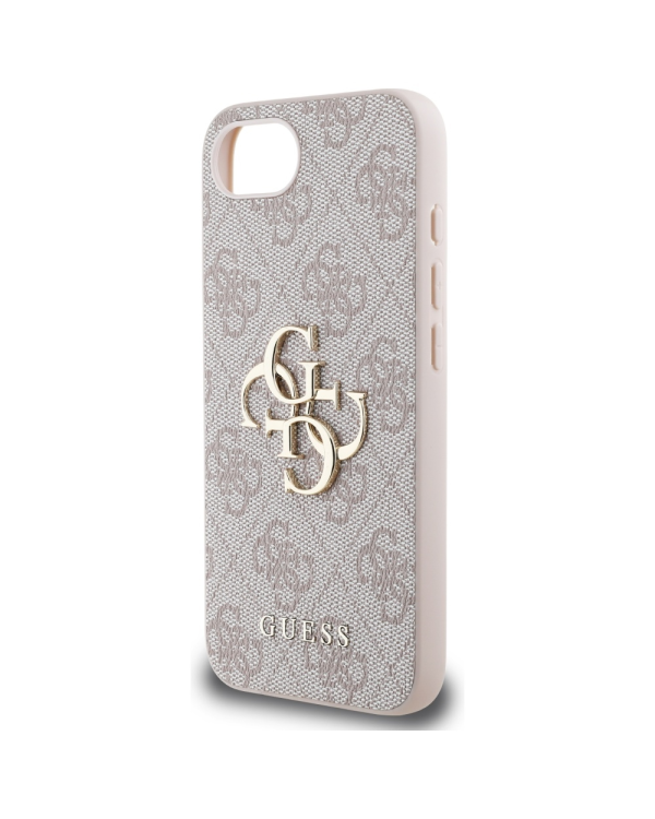 Case Guess 4G Big Logo for iPhone 16e pink