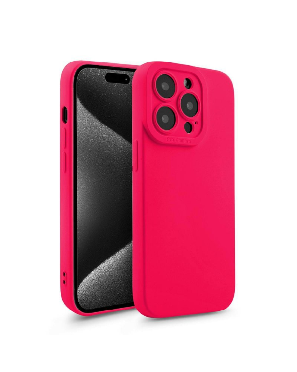 Fusion Softy прочный силиконовый чехол для Apple iPhone 7 | 8 | SE 2020 | SE 2022 фуксия
