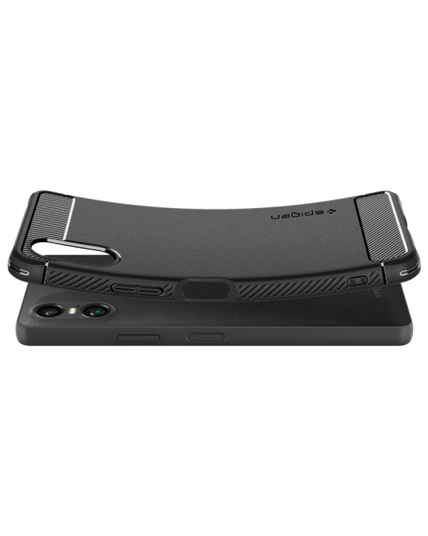 Чехол Spigen Rugged Armor для Sony Xperia 10 VI - матовый черный