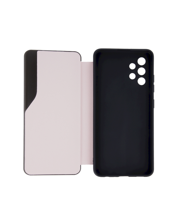 Fusion eco leather view книжка чехол для Samsung A526 / A525 Galaxy A52 5G / A52 розовый