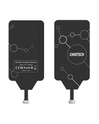 Choietech Adapter for Wireless Charging Qi Micro USB (bottom) induction insert black (WP-MICRO-201BK)