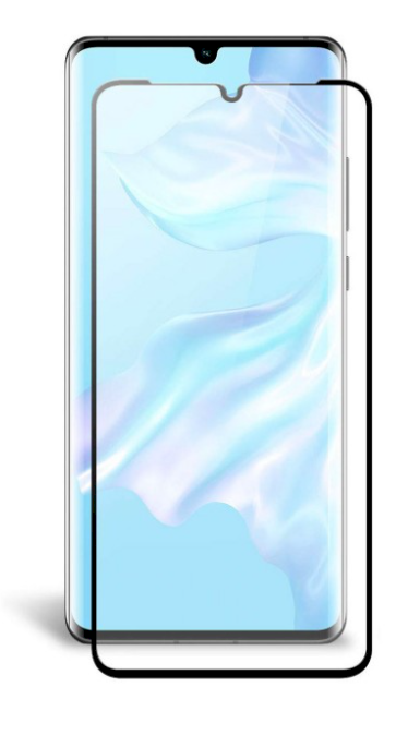 Fusion Full Glue 5D Tempered Glass Защитное стекло для экрана Huawei P30 Pro Черное