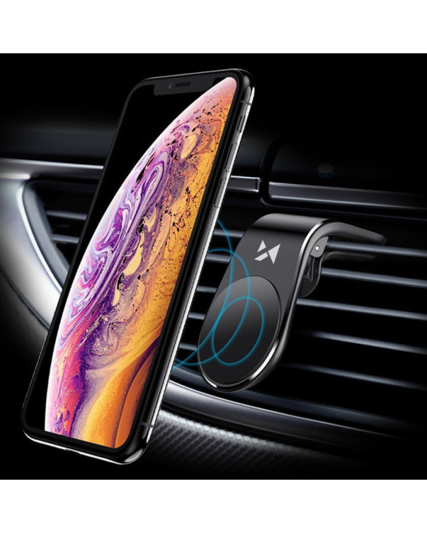 Wozinsky magnetic phone holder on the ventilation grille black (WCH-02)