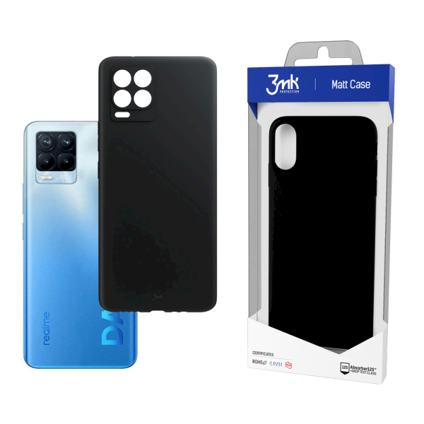 Обложка книги «Realme 8 Pro - 3mk Matt Case black»