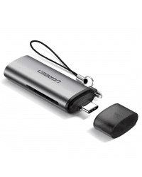 UGREEN 2in1 Card Reader USB-C 3.1 to microSD + SD (gray)