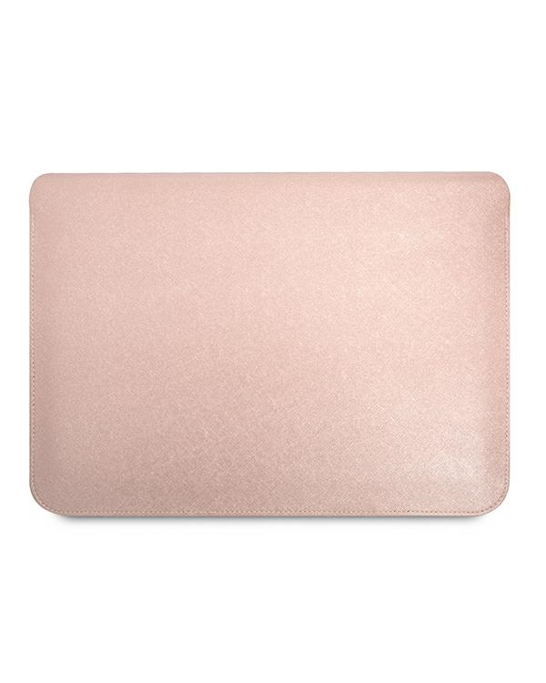 Оригинальный GUESS Laptop Sleeve Saffiano Triangle Logo GUCS16PSATLP 16 дюймов розовый
