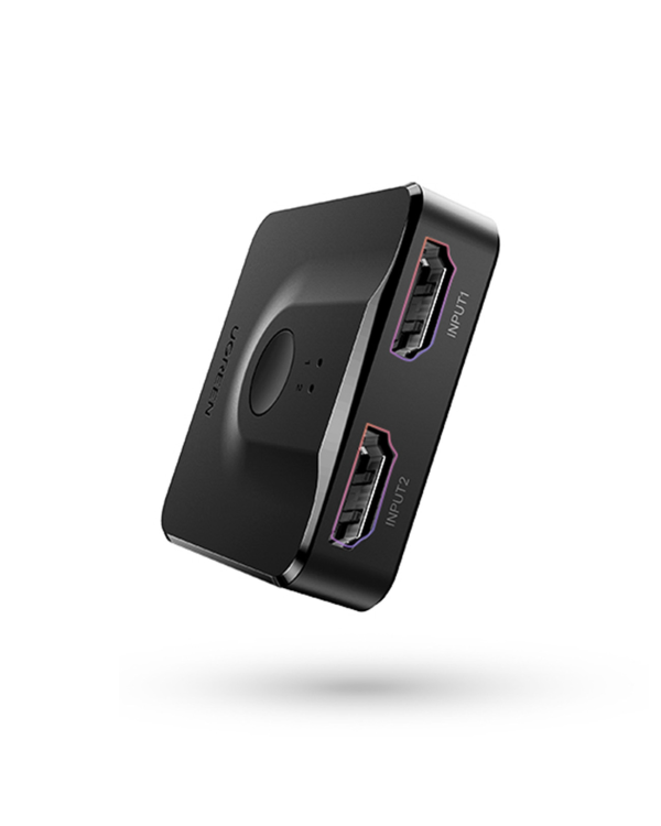 Ugreen switch HDMI splitter switch - 2x HDMI 4K 60Hz black (CM217)