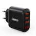 Обложка книги «Choetech travel wall Charger 3x USB 3.4A black (Q5009-EU)»