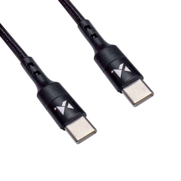 Обложка книги «Wozinsky cable USB Type C - USB Type C Power Delivery 18W 2m black (WUC-PD-CC1B)»