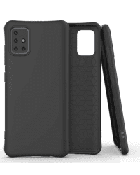 Fusion Solaster Back Case Силиконовый чехол для Samsung A515 Galaxy A51 Черный