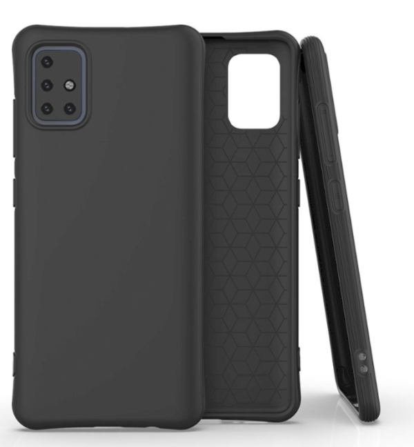Fusion Solaster Back Case Силиконовый чехол для Samsung A515 Galaxy A51 Черный