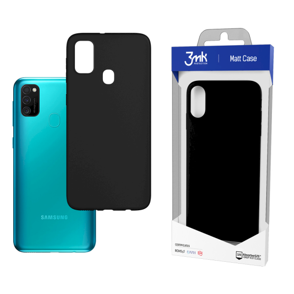 Обложка книги «Samsung Galaxy M21 - 3mk Matt Case black»