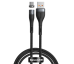 USB - magnetic cable - Micro USB Baseus Zinc 2.1A 1m (black)