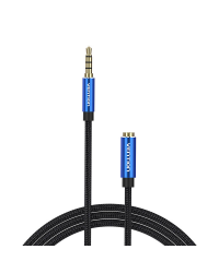 TRRS 3.5mm Male to 3.5mm Female Аудио удлинитель 5m Vention BHCLJ синий