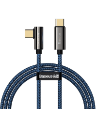 Cable USB-C to USB-C Baseus Legend Series, PD, 100W, 1m (blue)