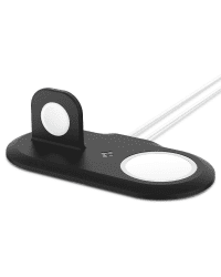SPIGEN MAGFIT DUO APPLE MAGSAFE & APPLE WATCH CHARGER STAND BLACK