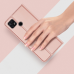 Dux Ducis Skin Pro Case for Xiaomi Poco C40 Flip Card Wallet Stand Gold