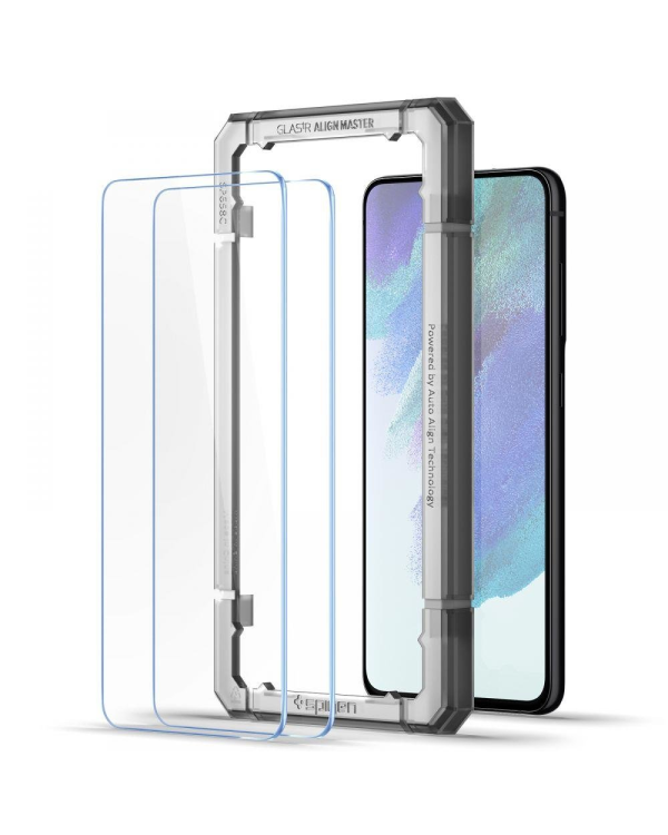 ТЕМПЕРИРОВАННОЕ СТЕКЛО Spigen ALM GLAS.TR 2-PACK GALAXY S21 FE