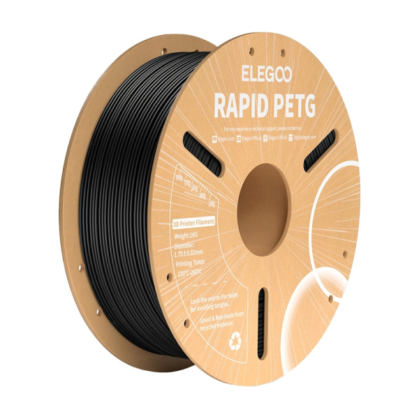 ELEGOO Rapid PETG Filament (черный)