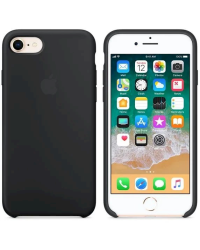 MQGK2ZM/A Apple Silicone Cover Black for iPhone 7/8