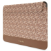 Guess Sleeve GUCS14HGCFSEW 14" brązowy|brown GCube Stripes