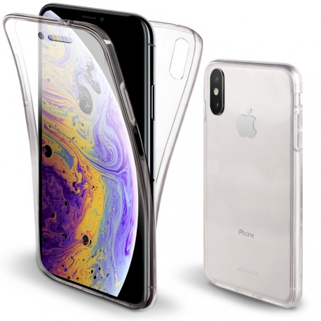 Fusion 360 Defense Прочный Силиконовый чехол для Apple iPhone X / XS Прозрачный