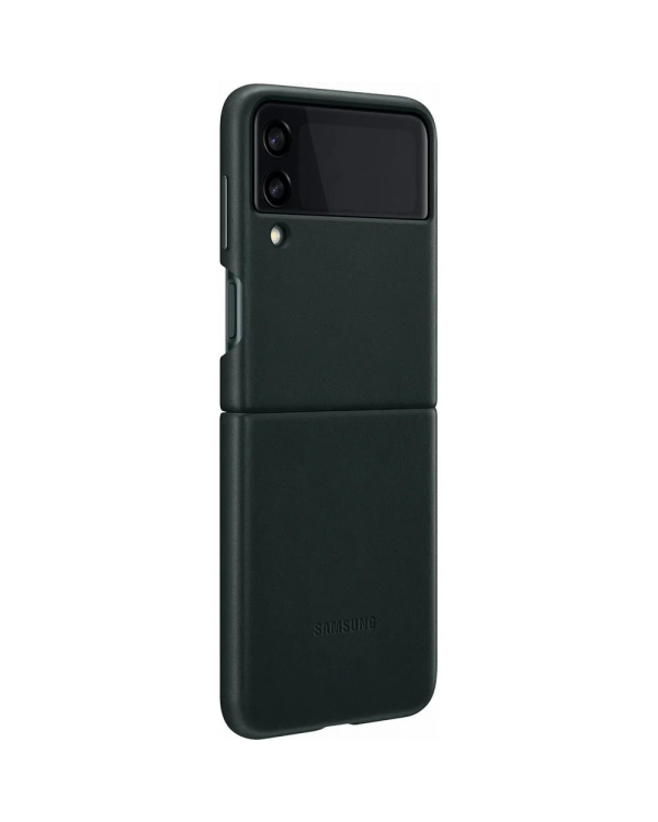 EF-VF711LGE Samsung Leather Cover for Galaxy Z Flip 3 Green