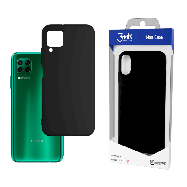 Обложка книги «Huawei P40 Lite - 3mk Matt Case black»